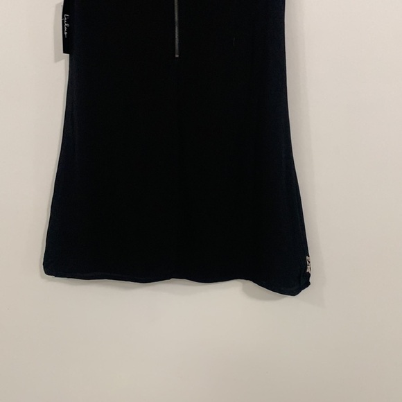 NWT Lulu’s XS Tale to Tell Beige and Black Embroidered Shift Dress - Picture 11 of 12